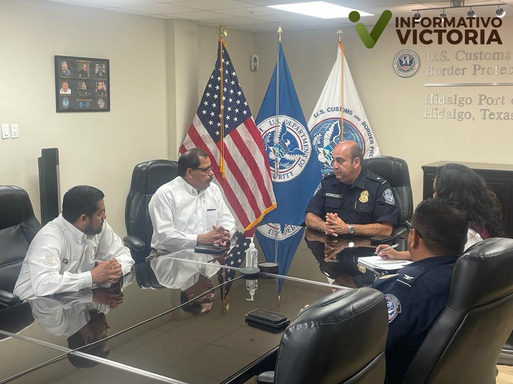 Sostiene reunión el Instituto Tamaulipeco del Migrante con autoridades de Aduanas de Estados Unidos