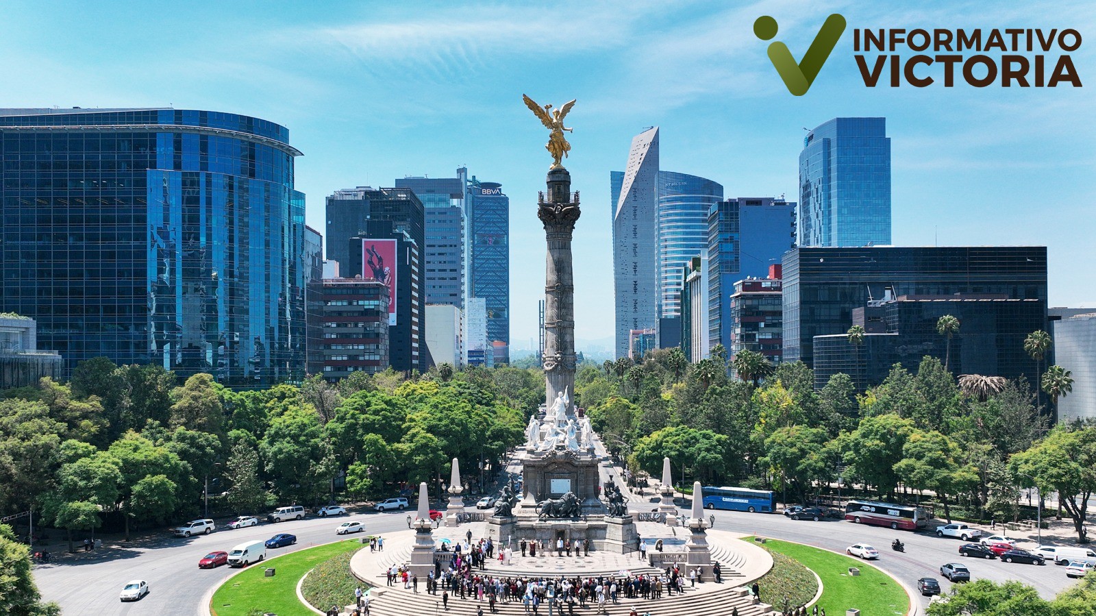 La transformación debe continuar, dice Américo desde el Ángel de la Independencia