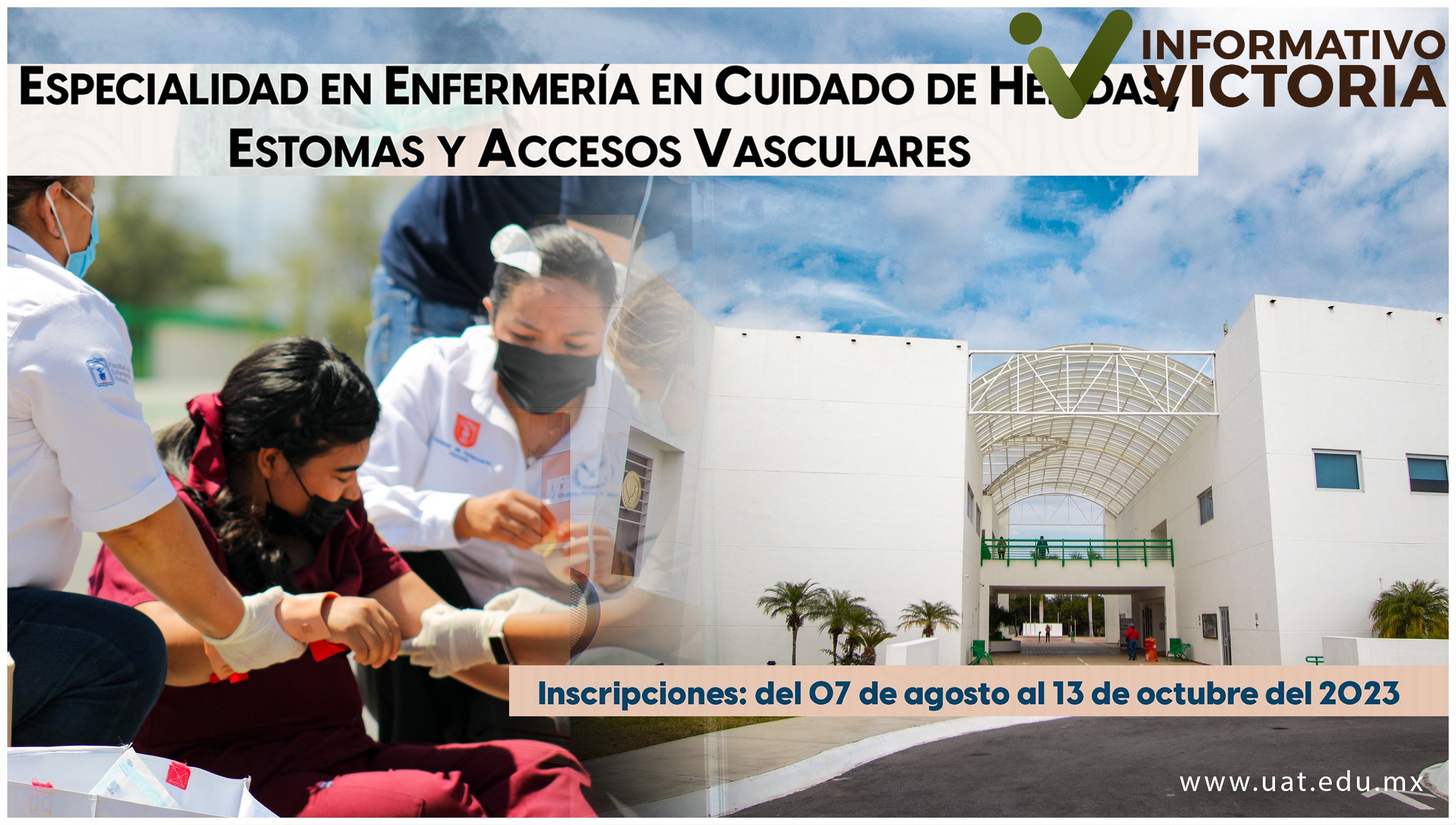 Ofrece UAT la Especialidad en Enfermería en el Campus Victoria