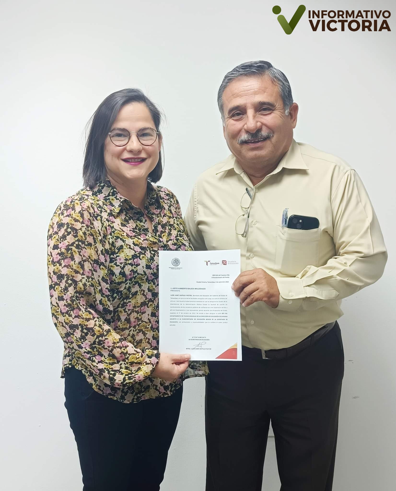 Nombran a nuevo Jefe de Telesecundarias en Tamaulipas