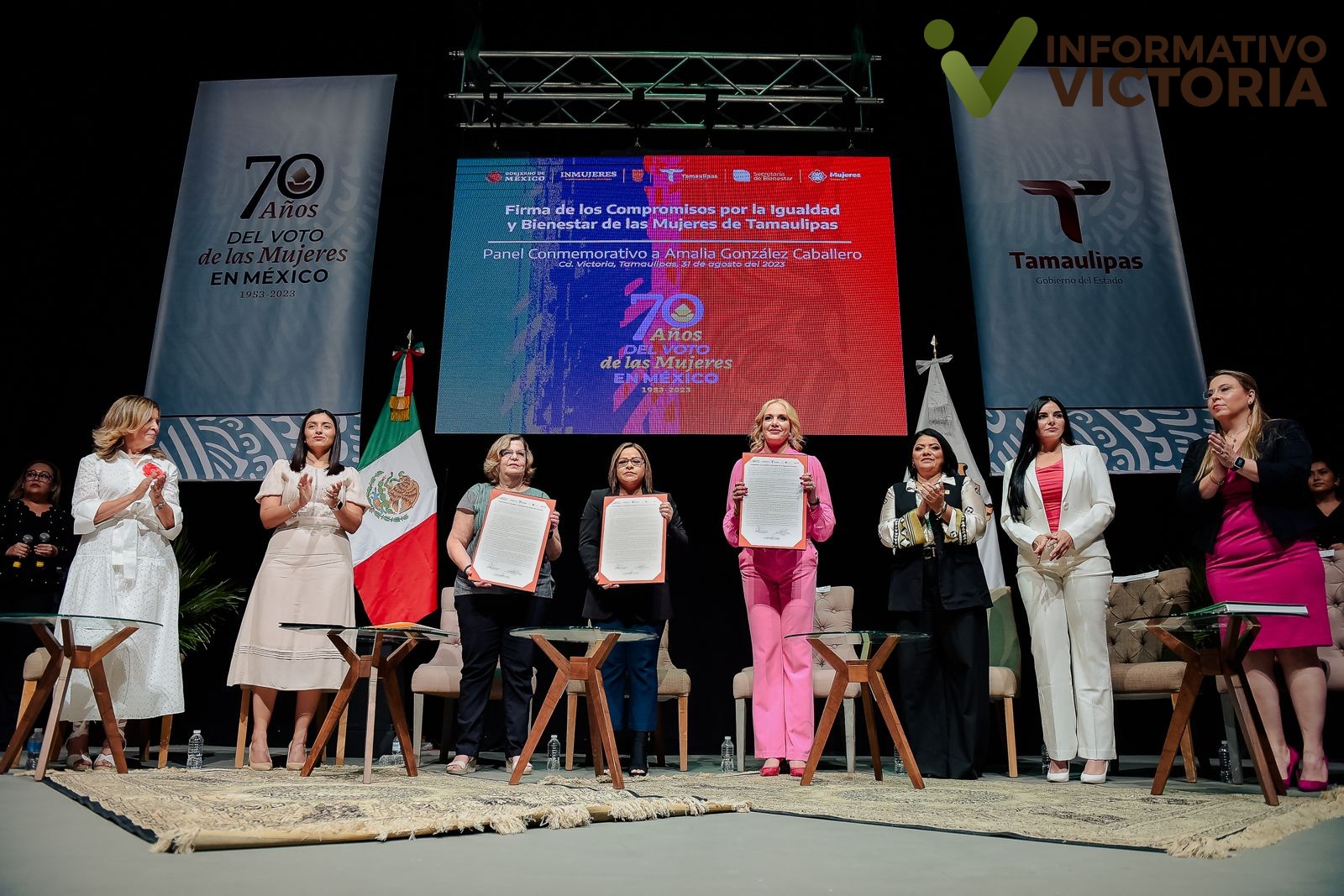 Tamaulipas firma Compromisos por la Igualdad y el Bienestar de las Mujeres