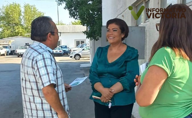 Trabajadores sindicalizados del gobierno de Tamaulipas confían en Mariel Garcia