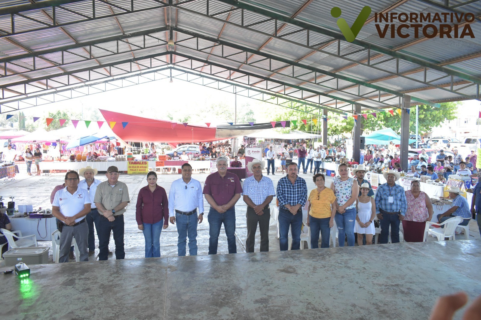 Llevan Tianguis Rural hasta el poblado el Barretal