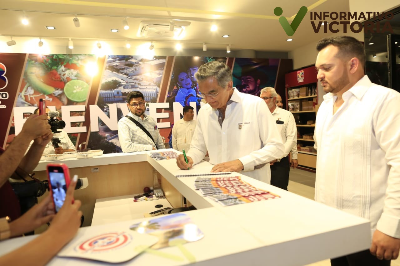 Visita gobernador «Punto Tamaulipas»