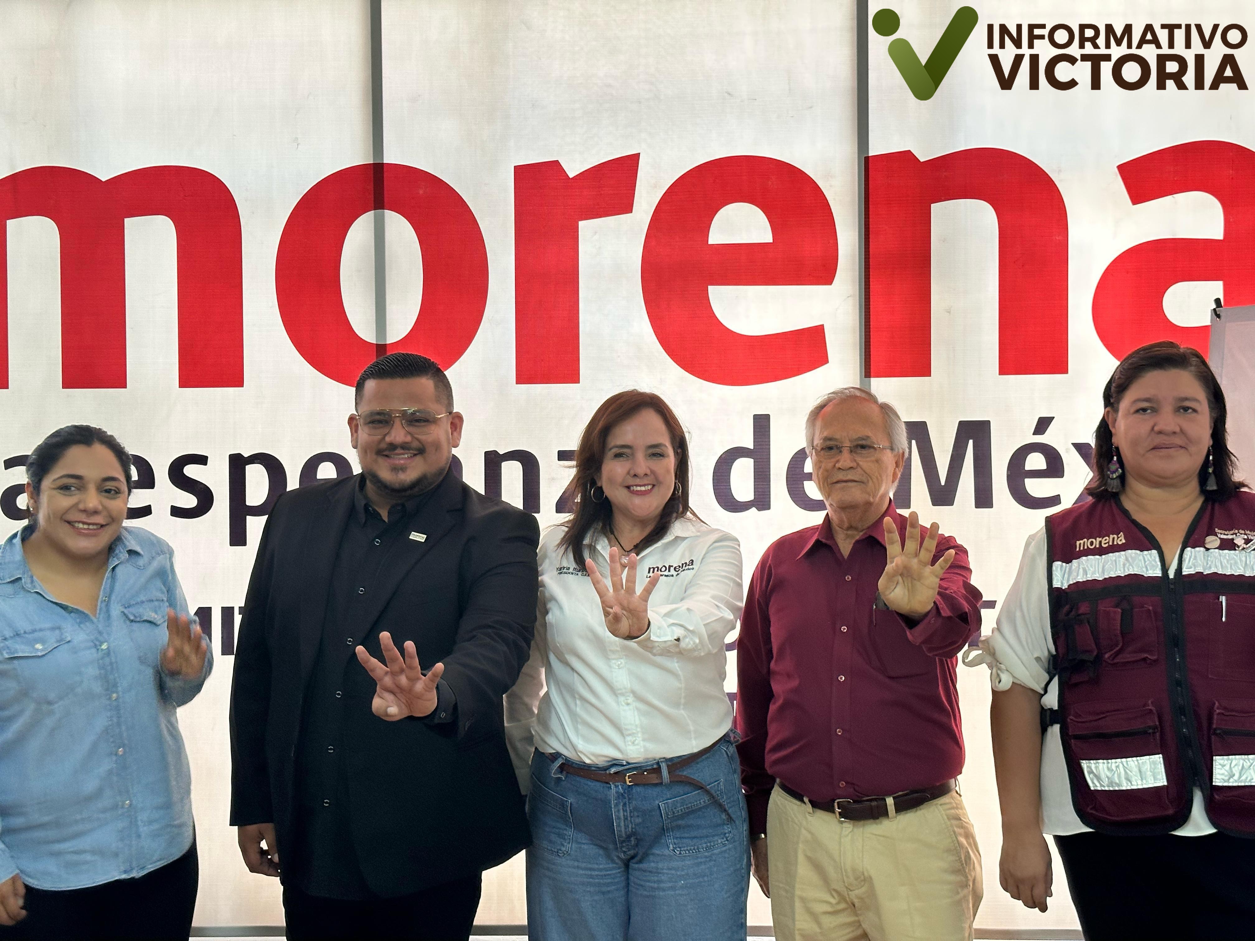 Morena lista para recibir el viernes en Tampico a Sheinbaum