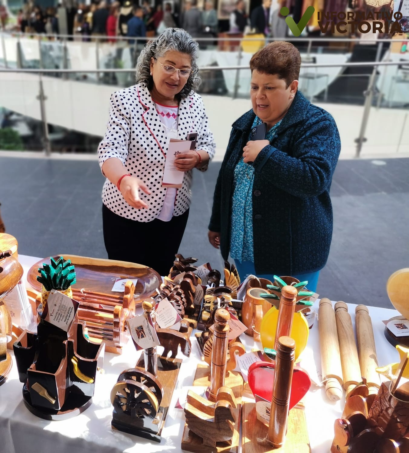 Exponen artesanías de CEDES en la muestra “Tamaulipas Seguro, Te Enamora”
