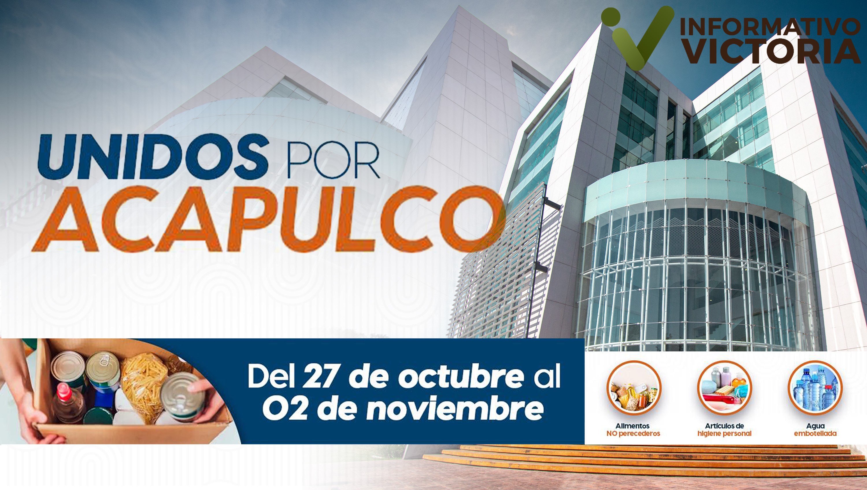 Abre UAT centros de acopio en apoyo a damnificados por el huracán Otis