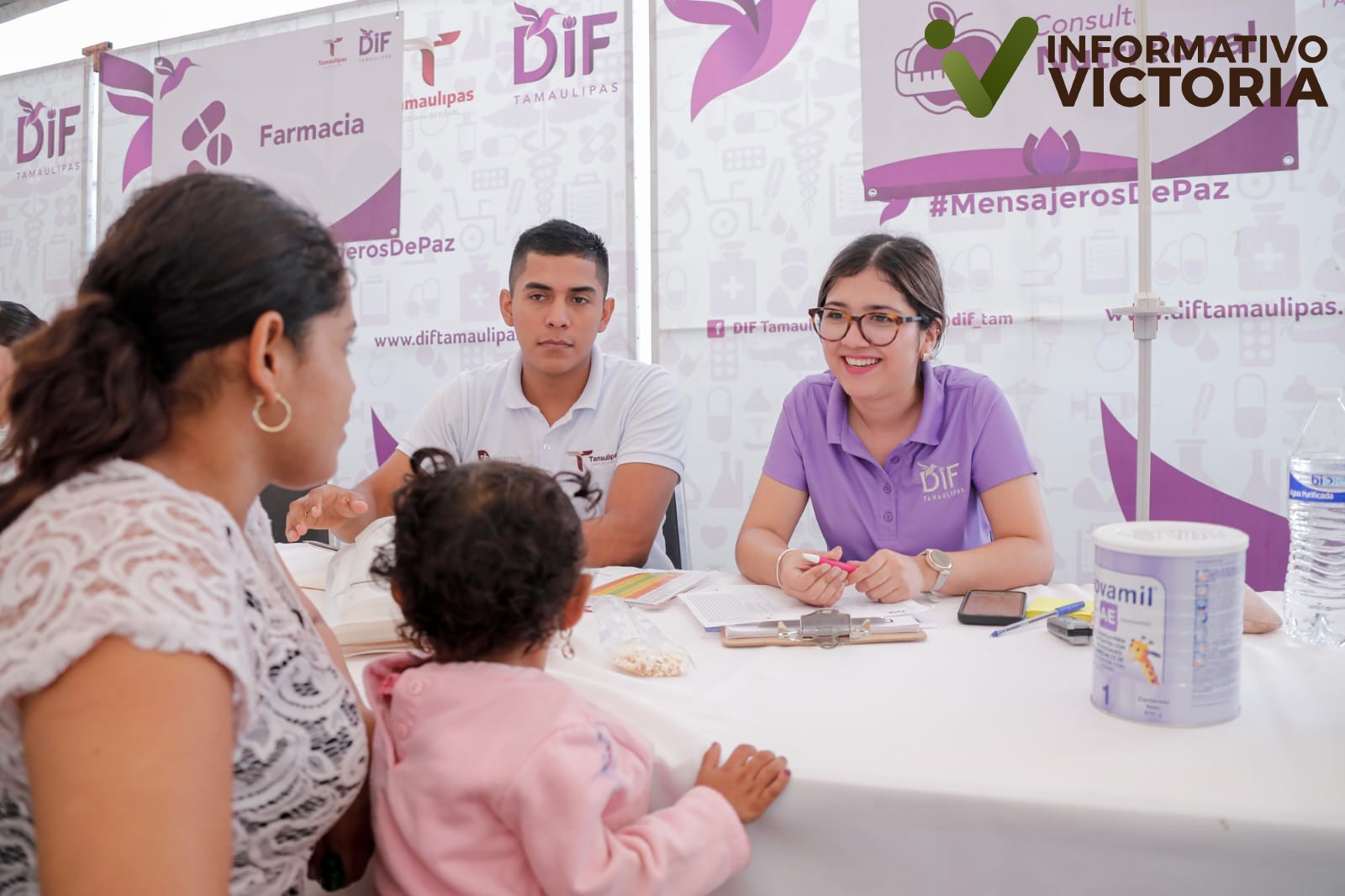 Llega a Nuevo Morelos la brigada “Transformando Familias” del DIF Tamaulipas