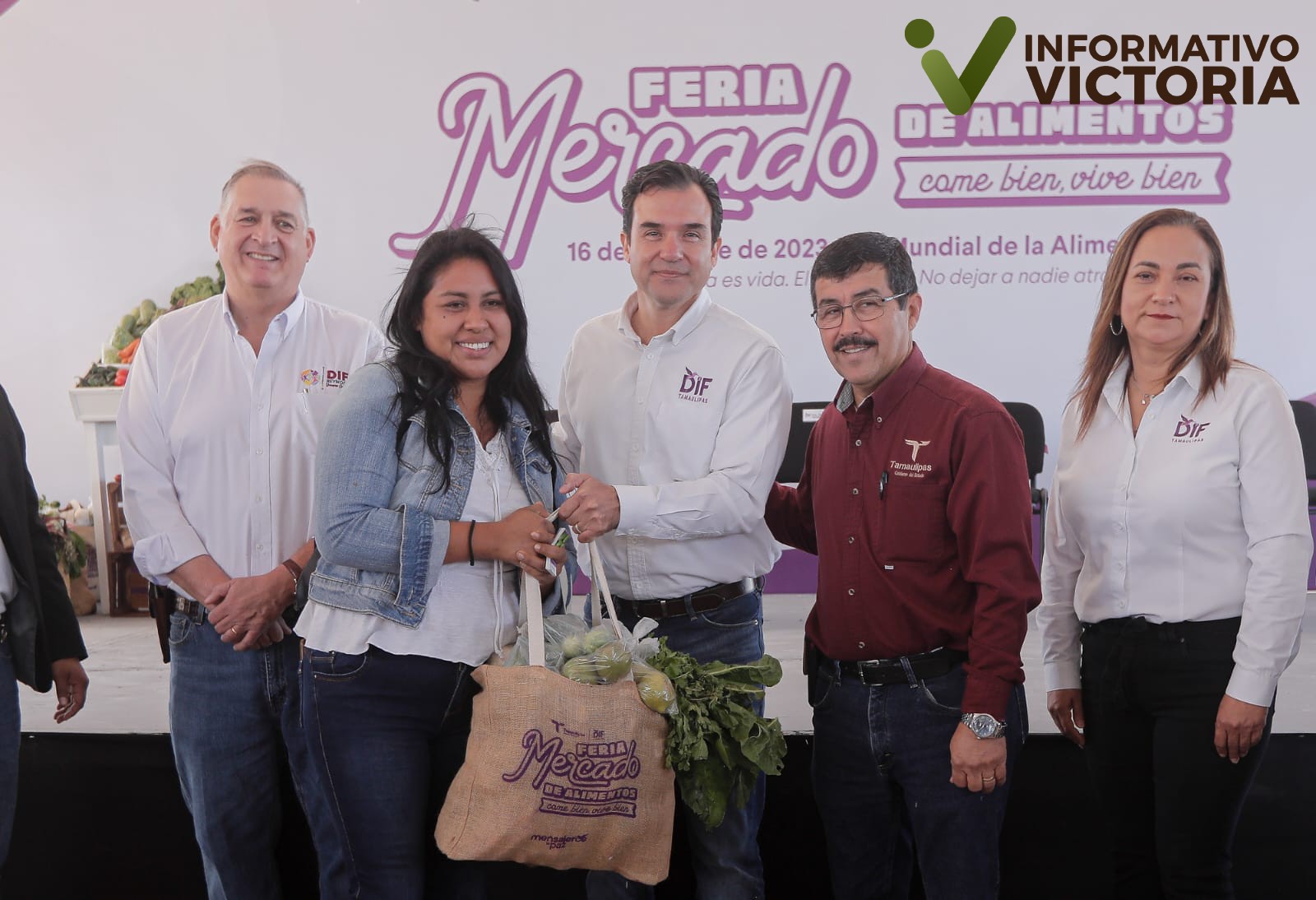 En el marco del Día Mundial de la Alimentación: lleva DIF Tamaulipas la Feria Mercado de Alimentos a Reynosa