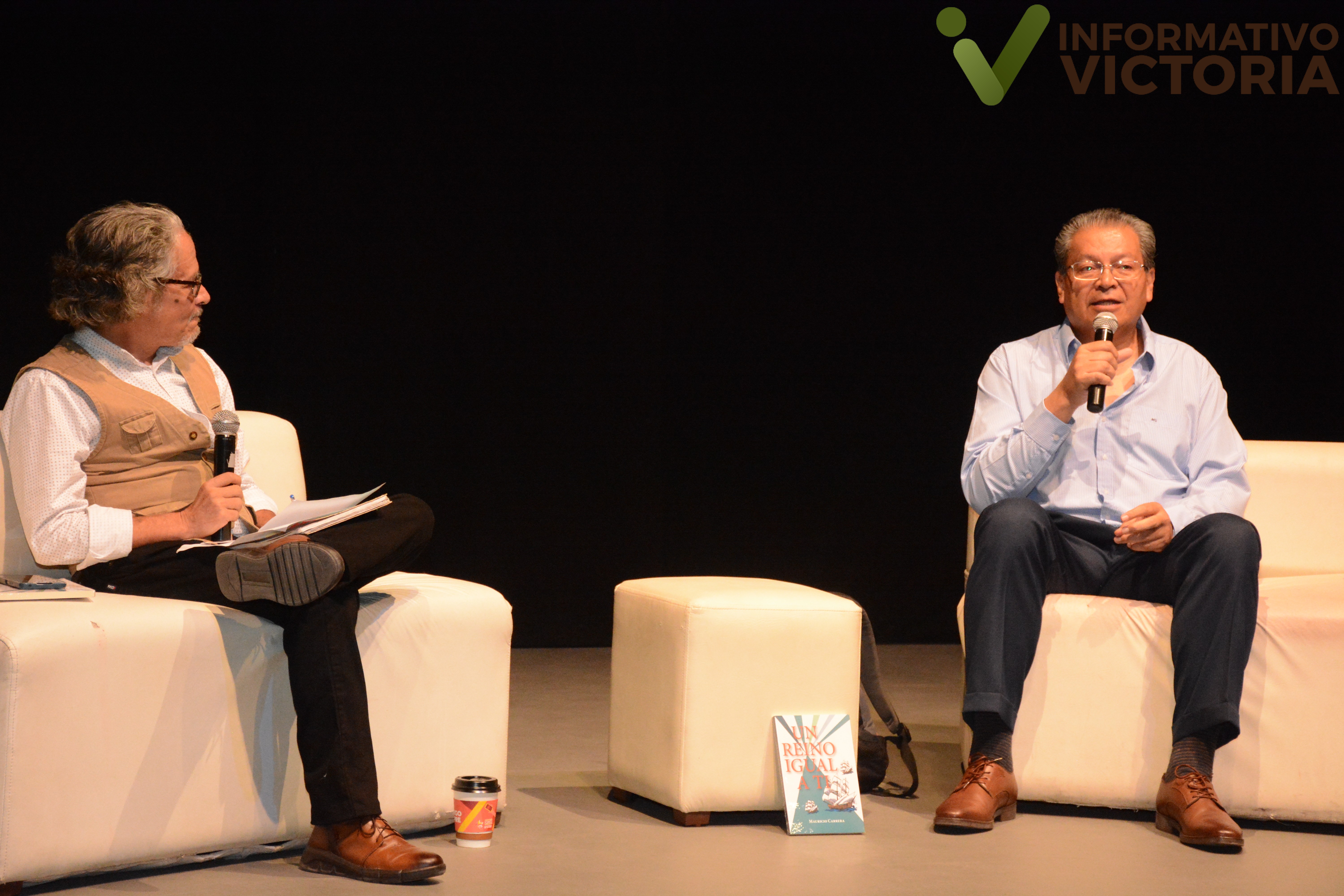 Mauricio Carrera presenta su libro “Un reino igual a ti»