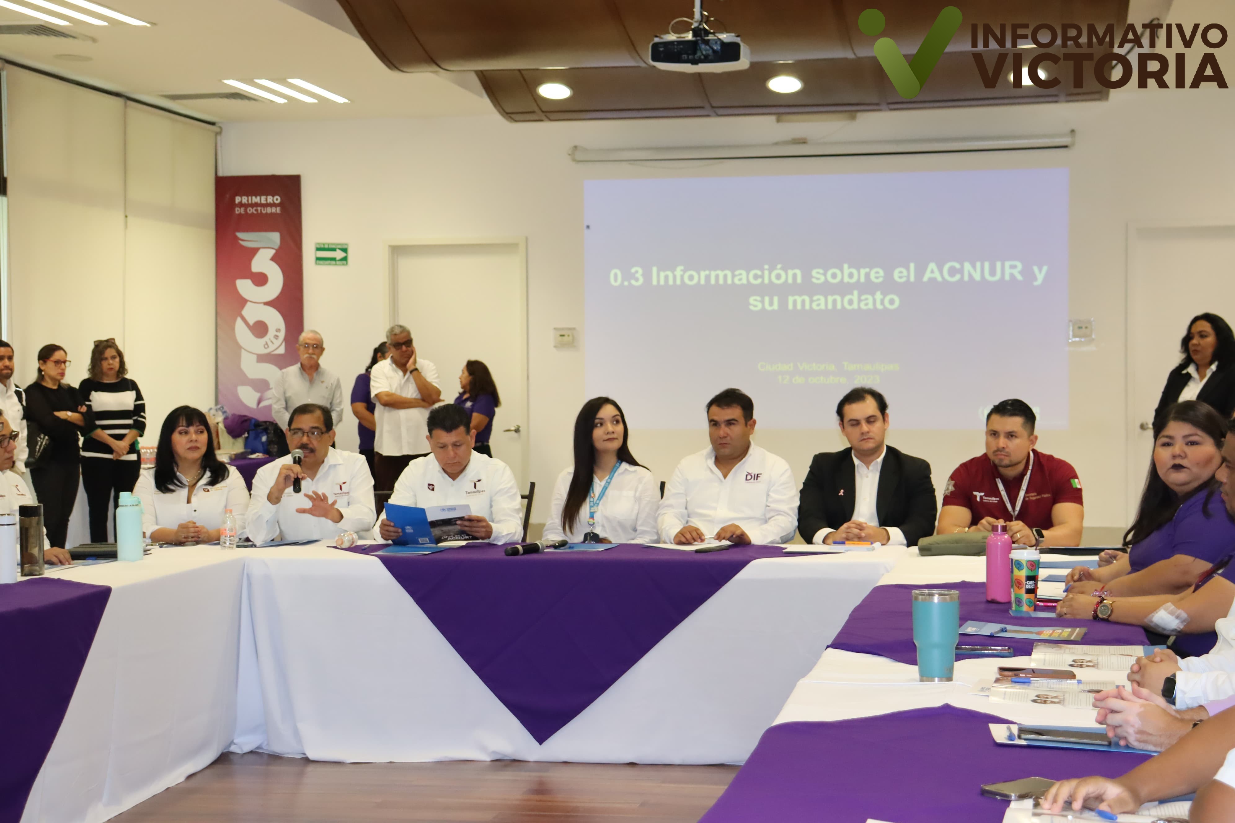 Imparte Instituto Tamaulipeco para los Migrantes Taller de Formación de Desplazamiento Forzado Interno, para fortalecer capacidades de servidores públicos
