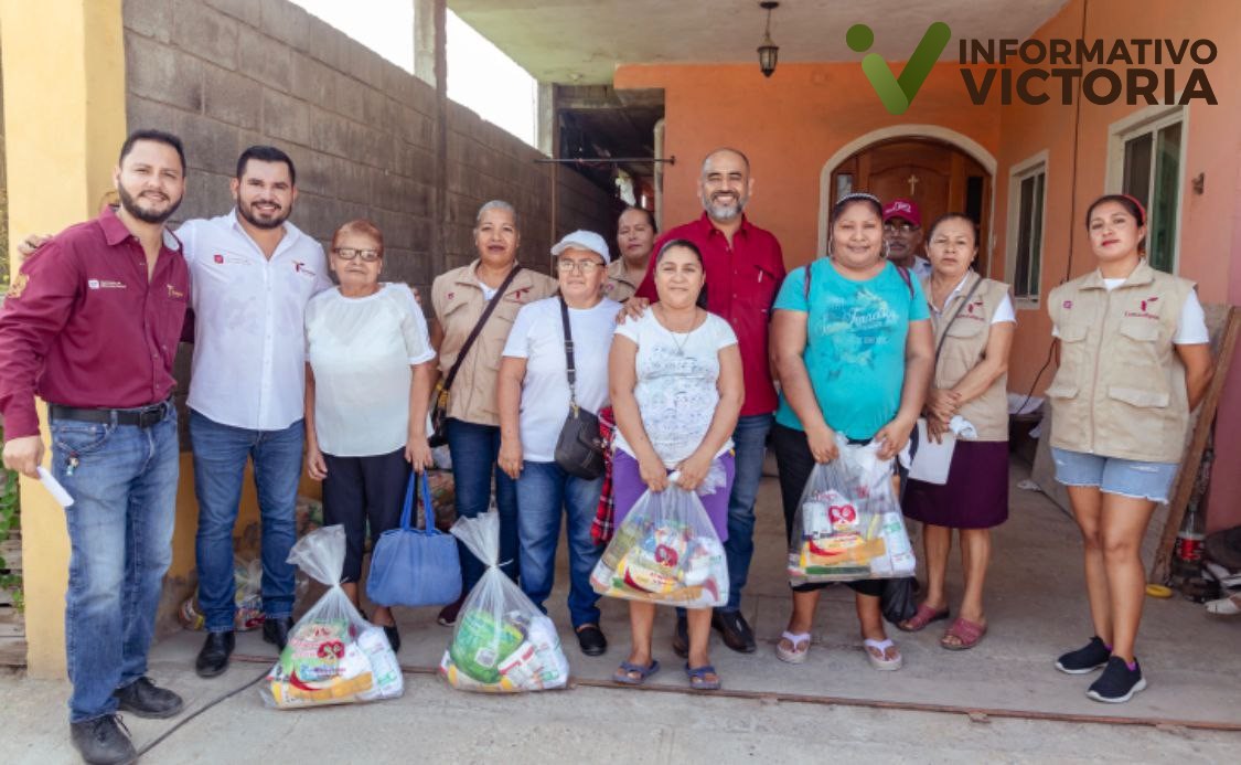 Inicia SEBIEN quinta entrega de paquetes alimentarios en Tamaulipas