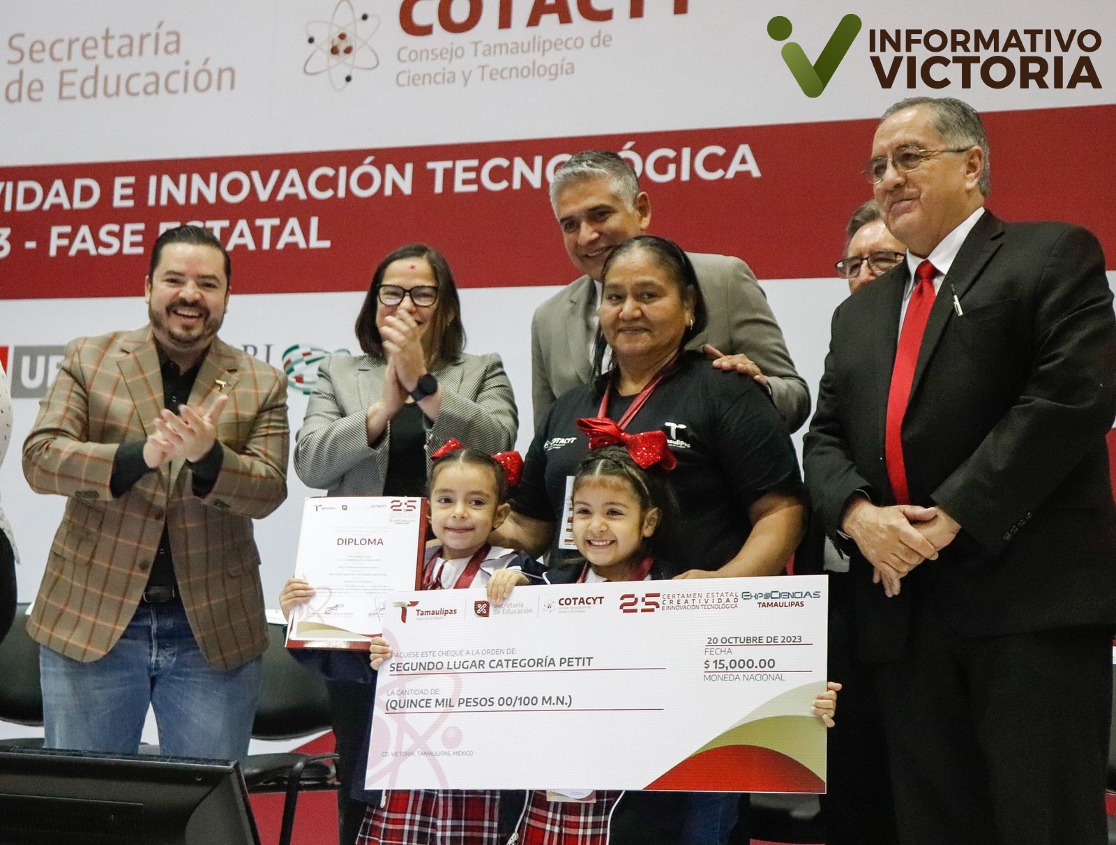 Premia SEDENER a talentos tamaulipecos en la “ExpoCiencias Tamaulipas 2023”