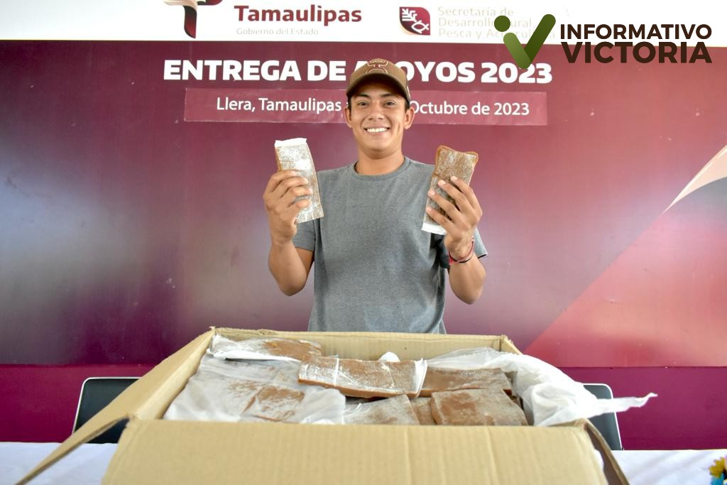 Reciben apoyo productores apícolas del municipio de Llera