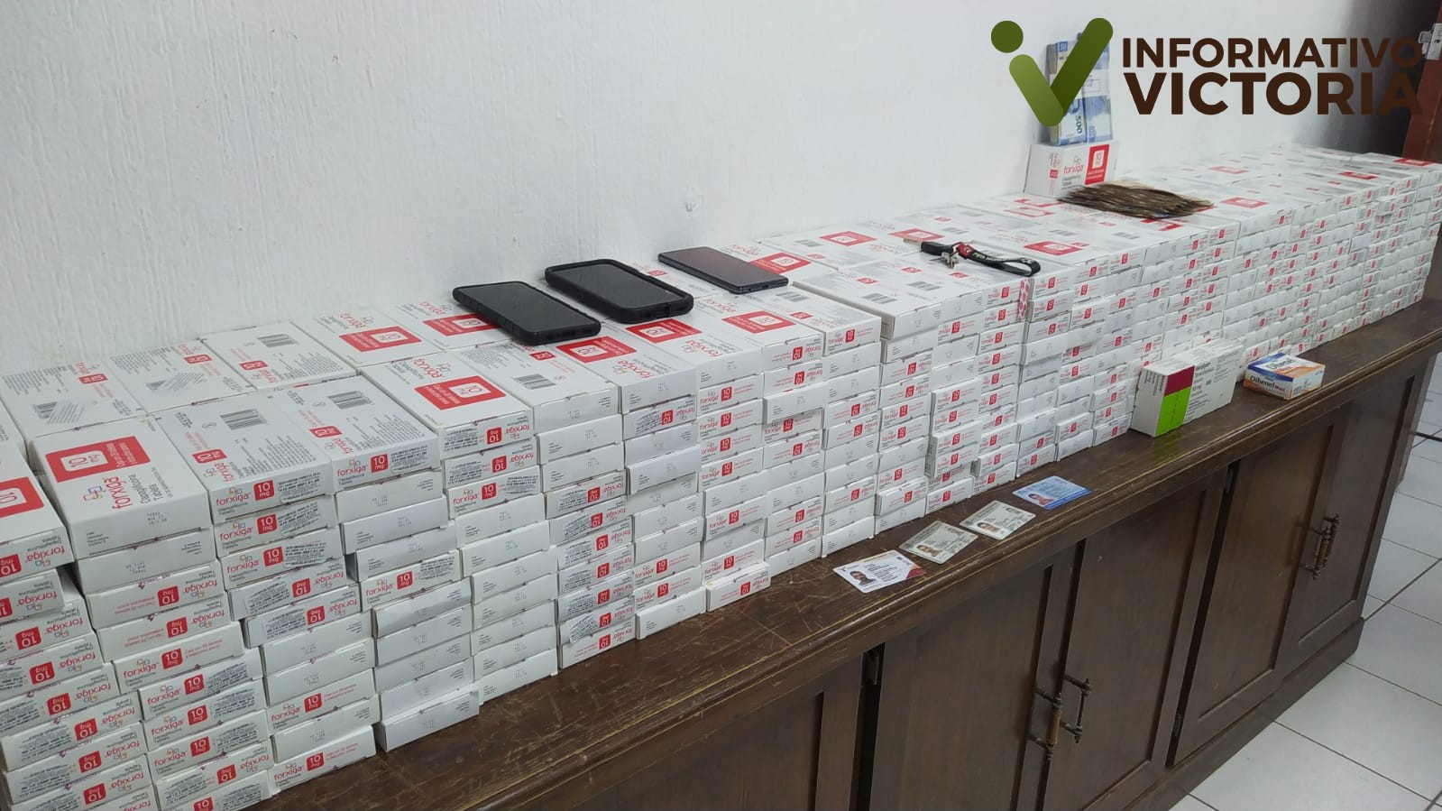 Guardia Estatal asegura lote de medicamento apócrifo