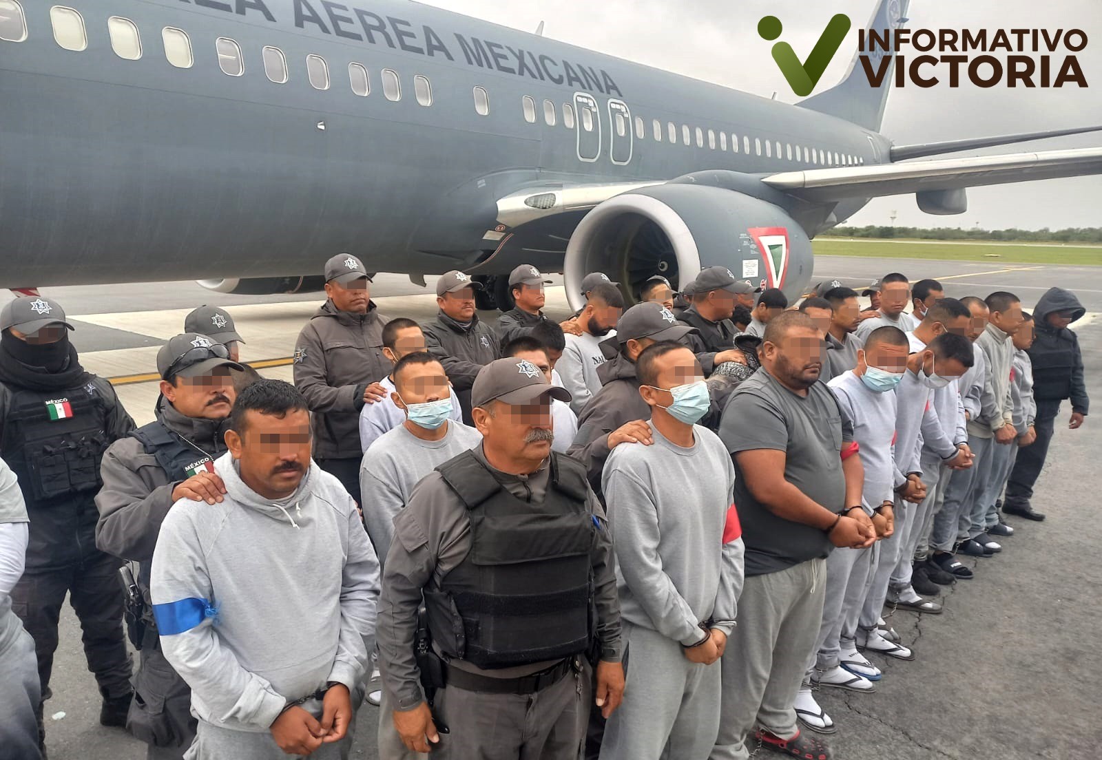 Desde Tamaulipas trasladan a 67 personas privadas de la libertad a CEFERESOS
