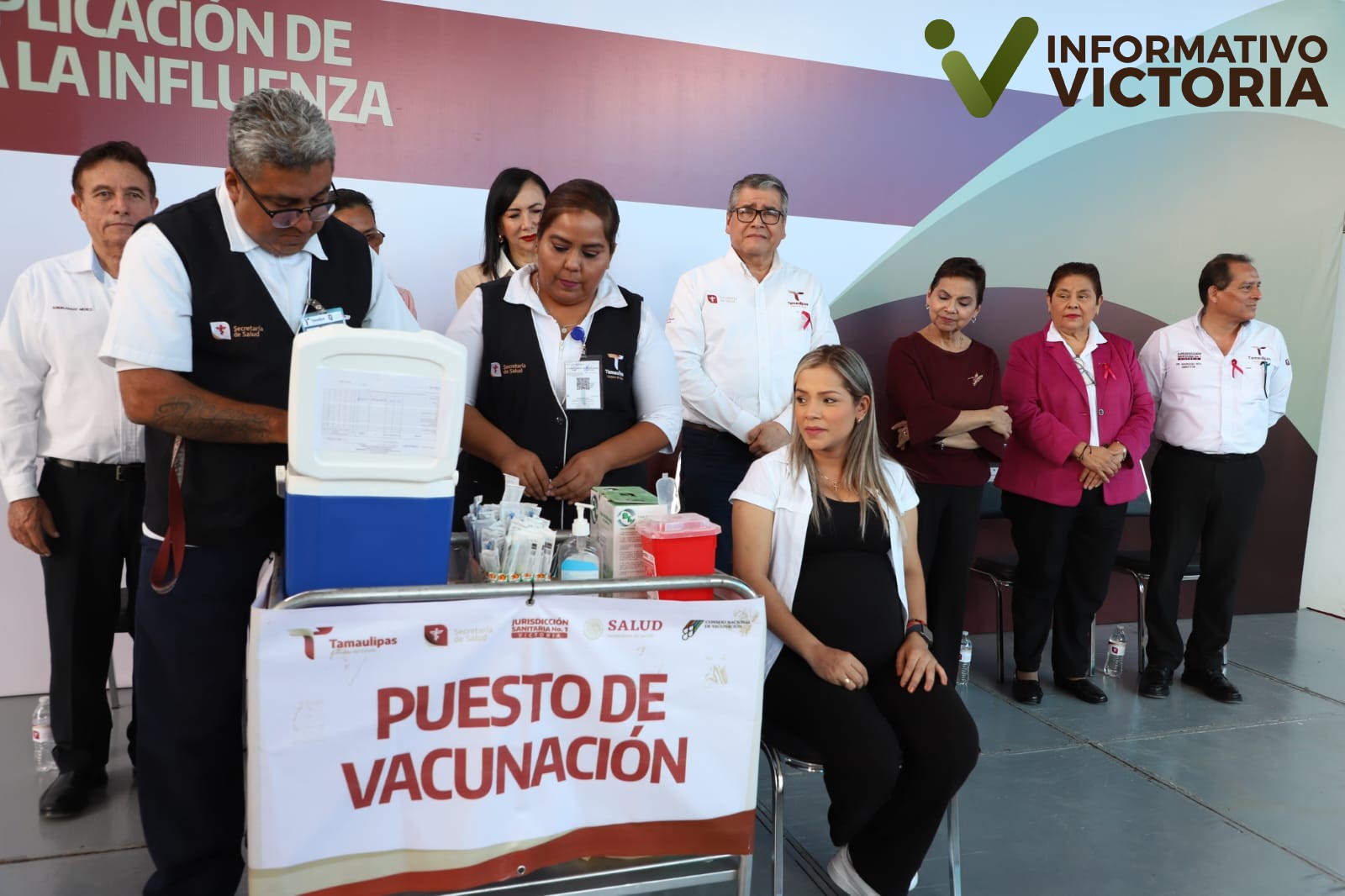 Arranca campaña de vacunación simultánea contra la influenza y Covid-19
