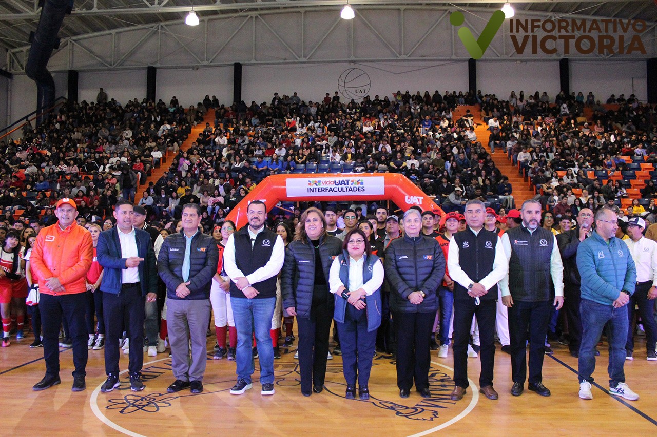 Preside rector eventos deportivos de la UAT en Reynosa