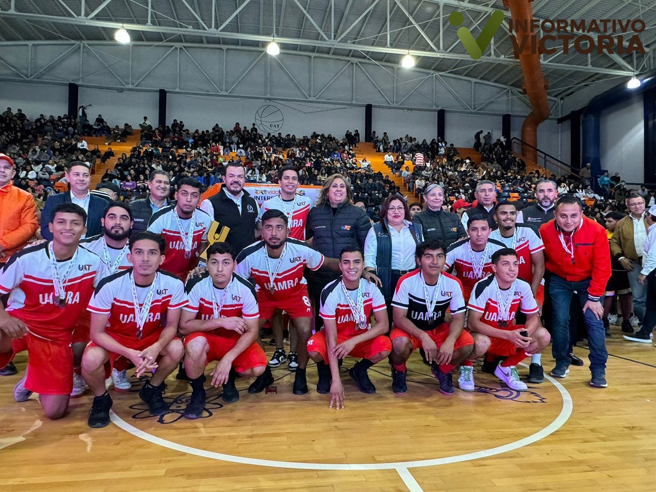 Preside rector eventos deportivos de la UAT en Reynosa