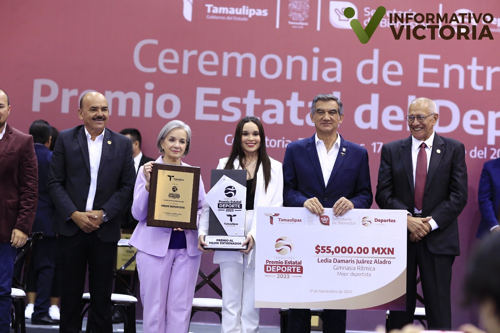 Entrega Américo Premio Estatal del Deporte 2023