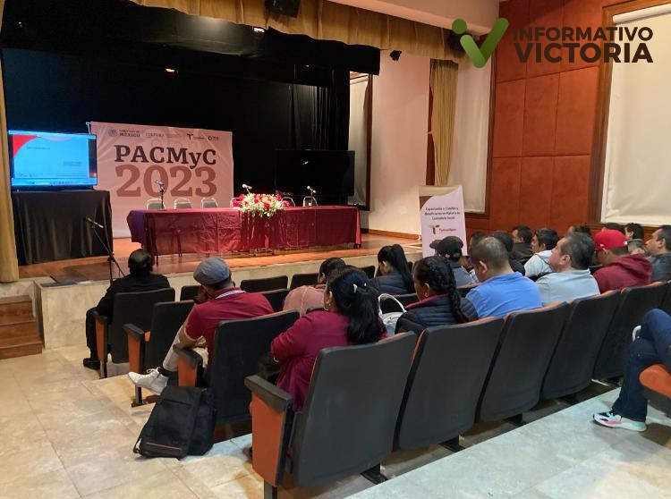 Capacita Contraloría Social a beneficiarios del PACMyC 2023