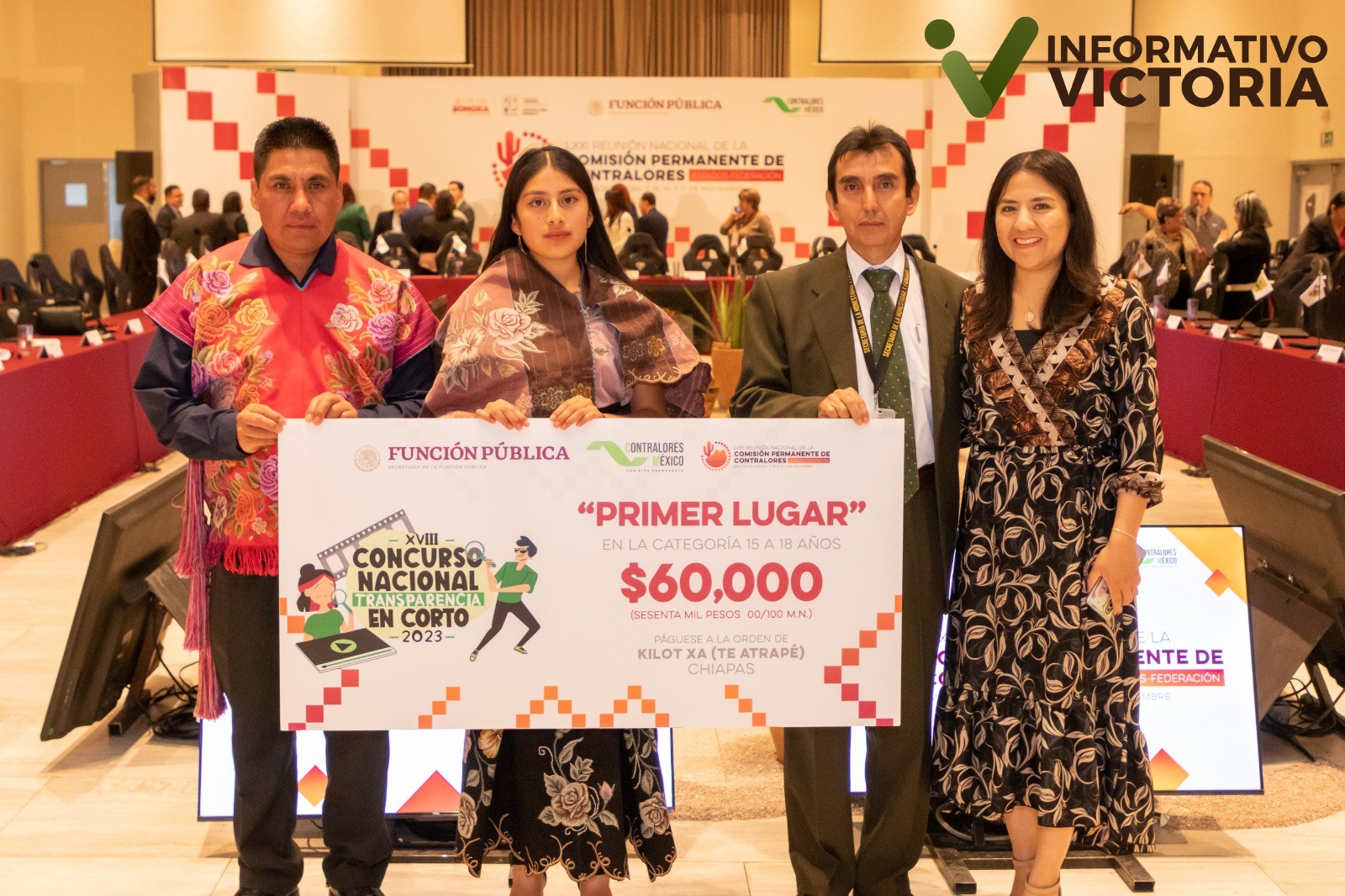 Contralora de Tamaulipas asiste a reunión nacional con secretario de la Función Pública