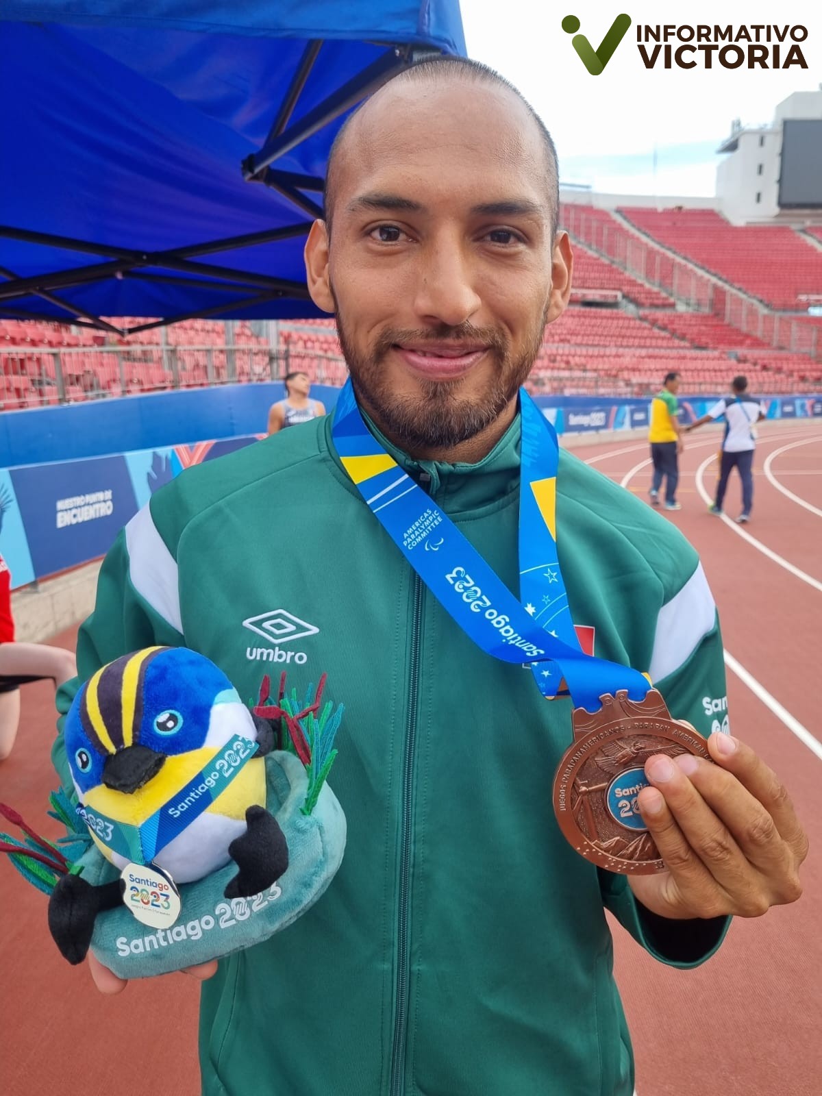 Gana Carlos Daniel Rodríguez bronce en Parapanamericanos 2023