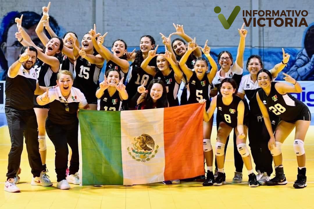 Tamaulipecas son históricas para el voleibol mexicano juvenil