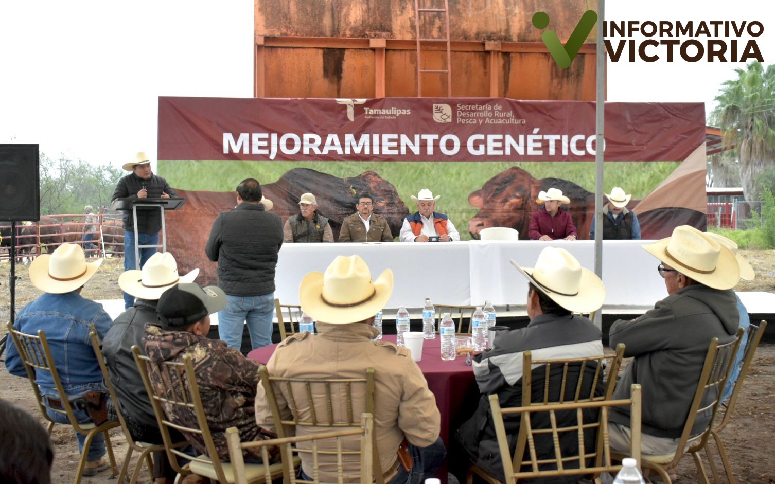 Fortalece Gobierno del Estado hatos ganaderos de los municipios de Burgos, Méndez y San Fernando