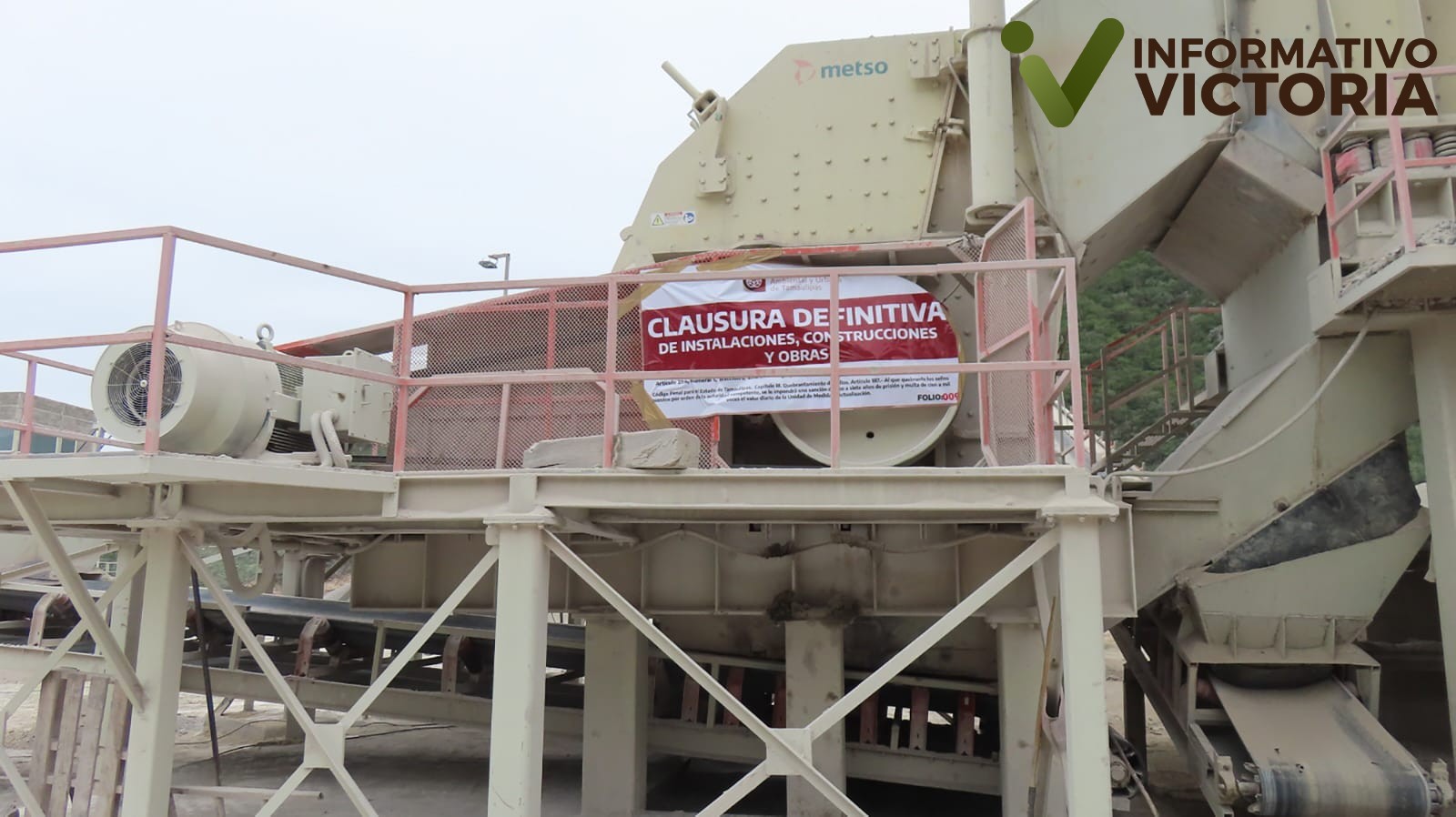 Clausuran empresa de materiales que ponía en riesgo el medio ambiente