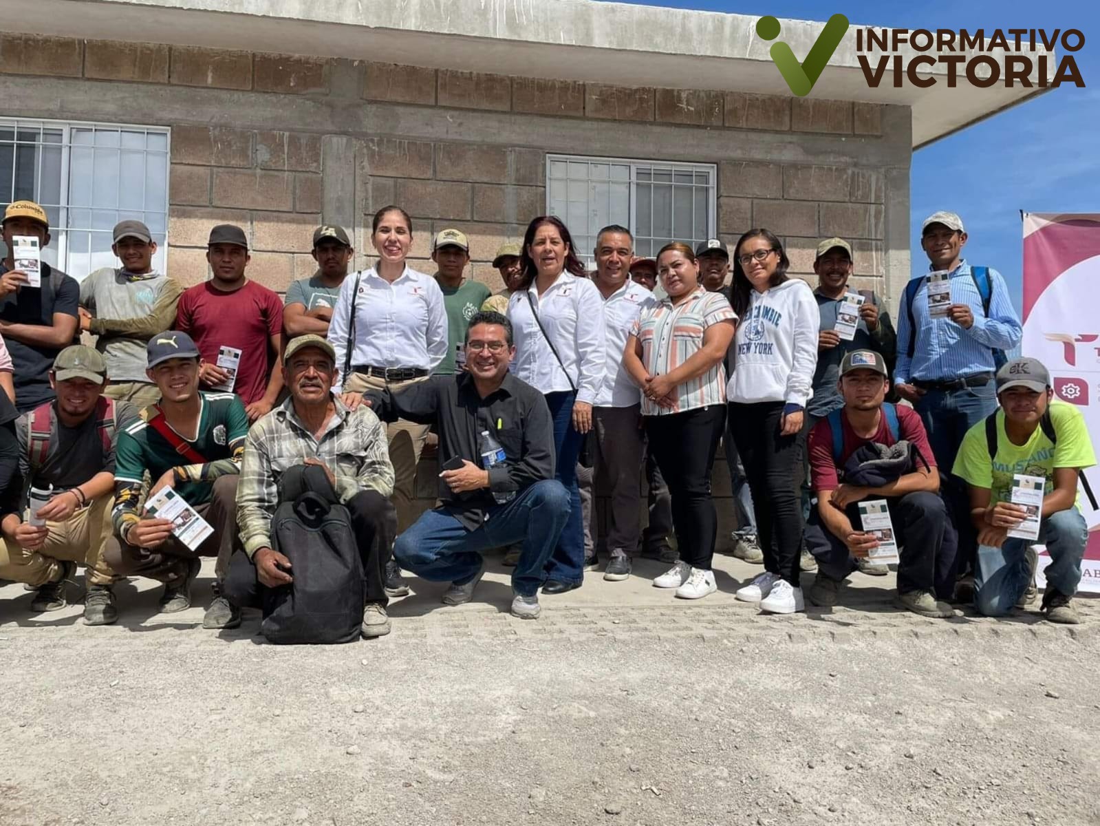 Trabajadores agrícolas beneficiados con Programa de Movilidad Laboral Interna a Tula