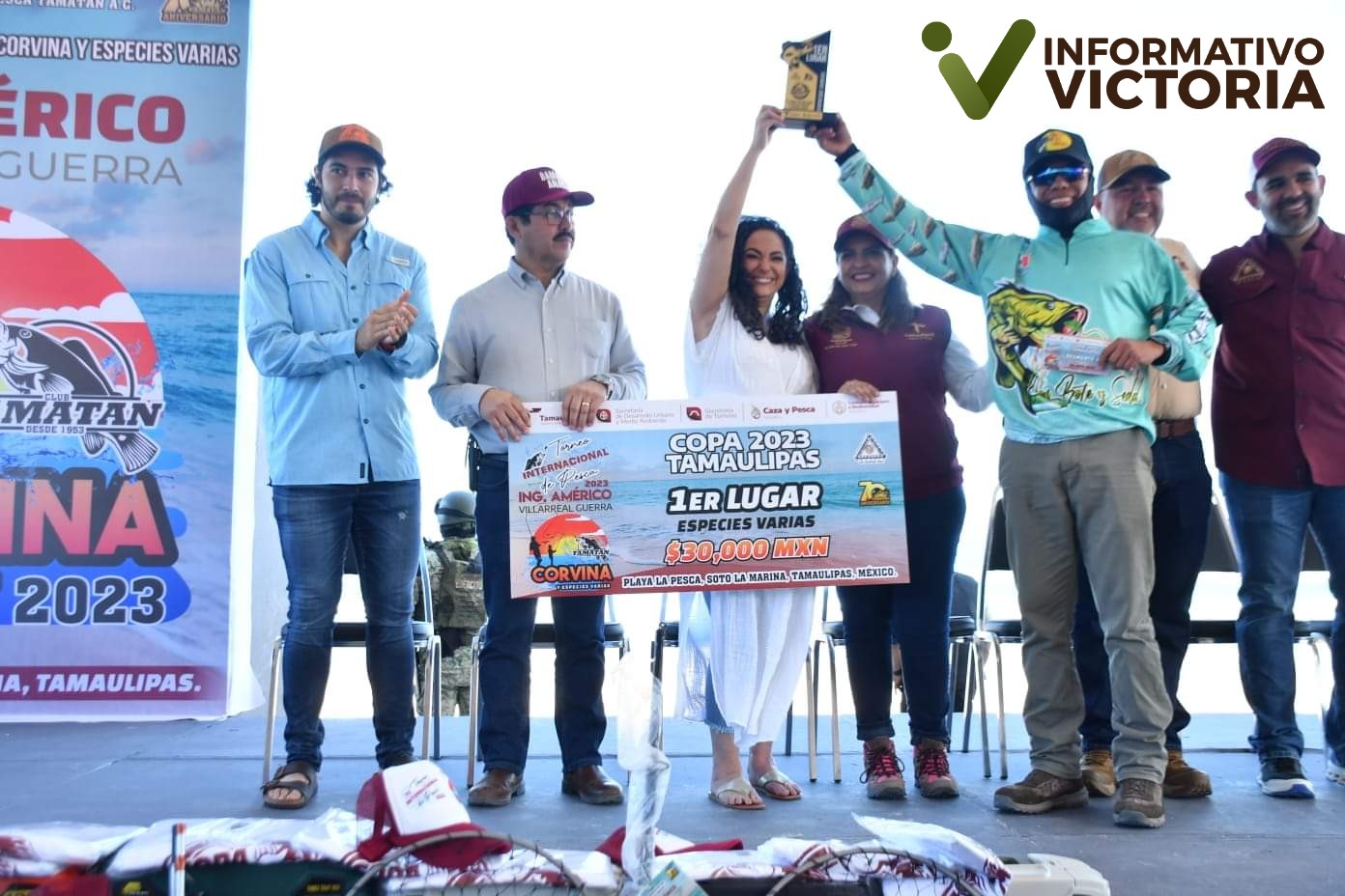 Torneo Internacional de Pesca 2023 una gran organización, participación y premiación: Olga Sosa
