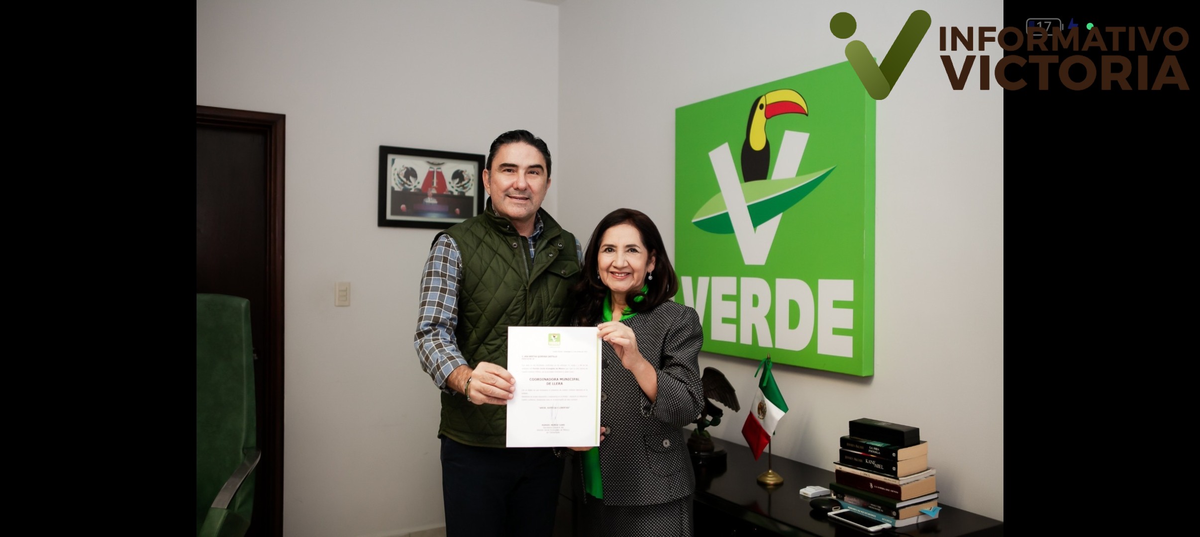 Es Betty Quiroga nueva Coordinadora del Verde en Llera