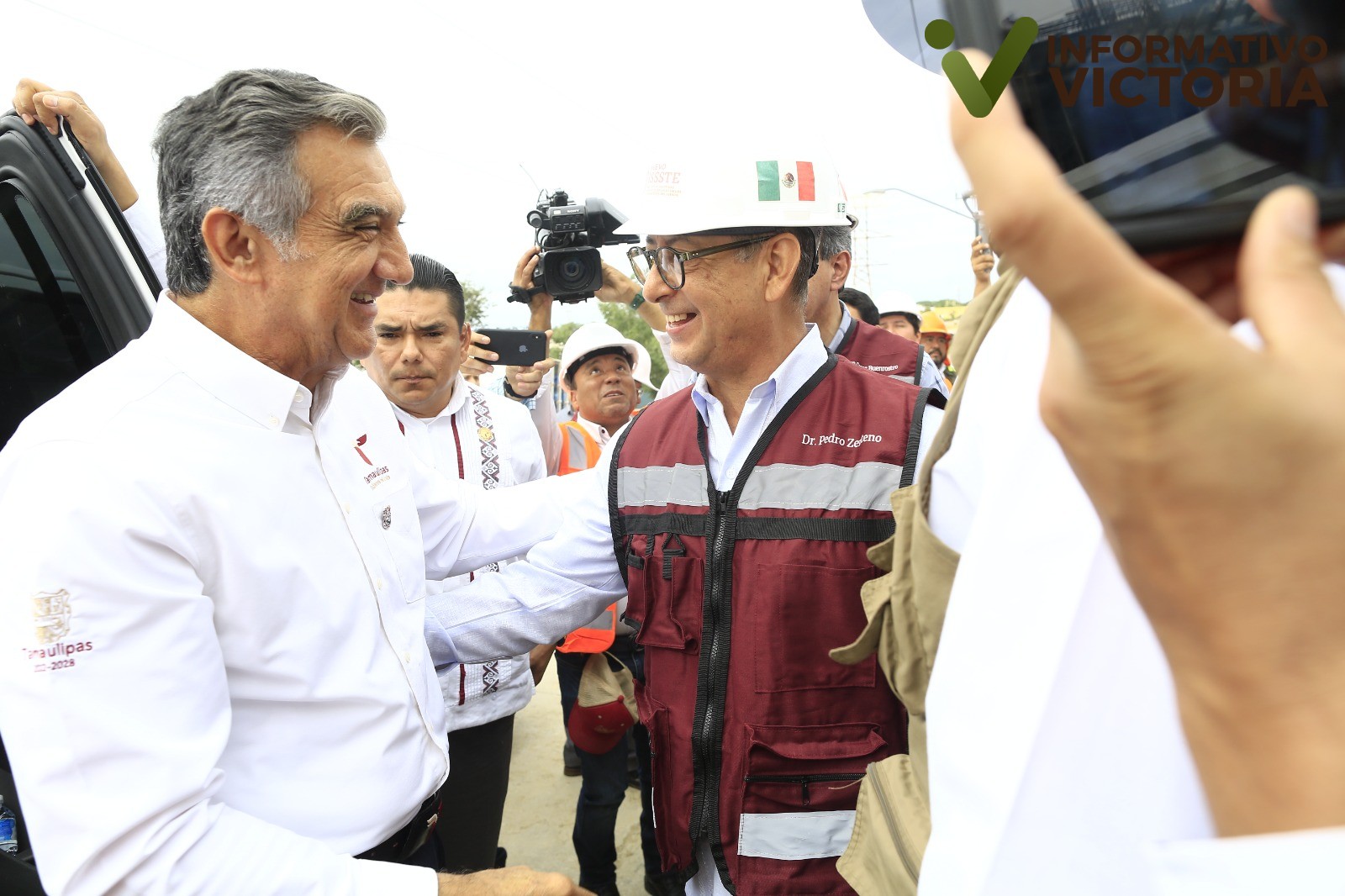 Anuncia Américo basificación de mil trabajadores del sector salud en Tamaulipas