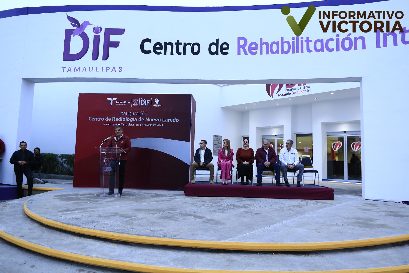 Inaugura Américo Centro de Radiología y supervisa hospitales en Nuevo Laredo