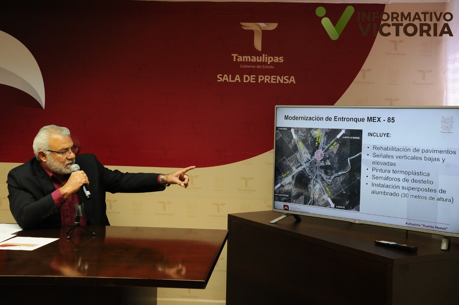 La carretera «Rumbo Nuevo» será moderna y segura