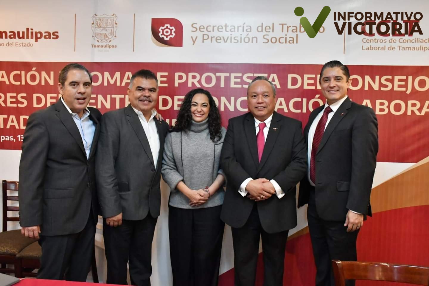 En Reynosa rinde protesta el Consejo Asesor del Centro de Conciliación Laboral de Tamaulipas