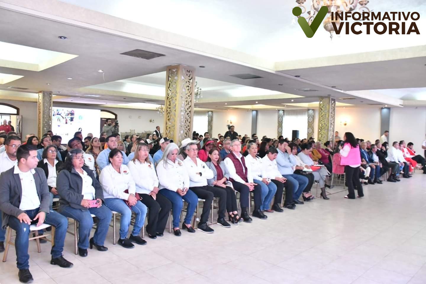 En Valle Hermoso, Olga Sosa habla sobre el impulso al empleo y la transformación laboral