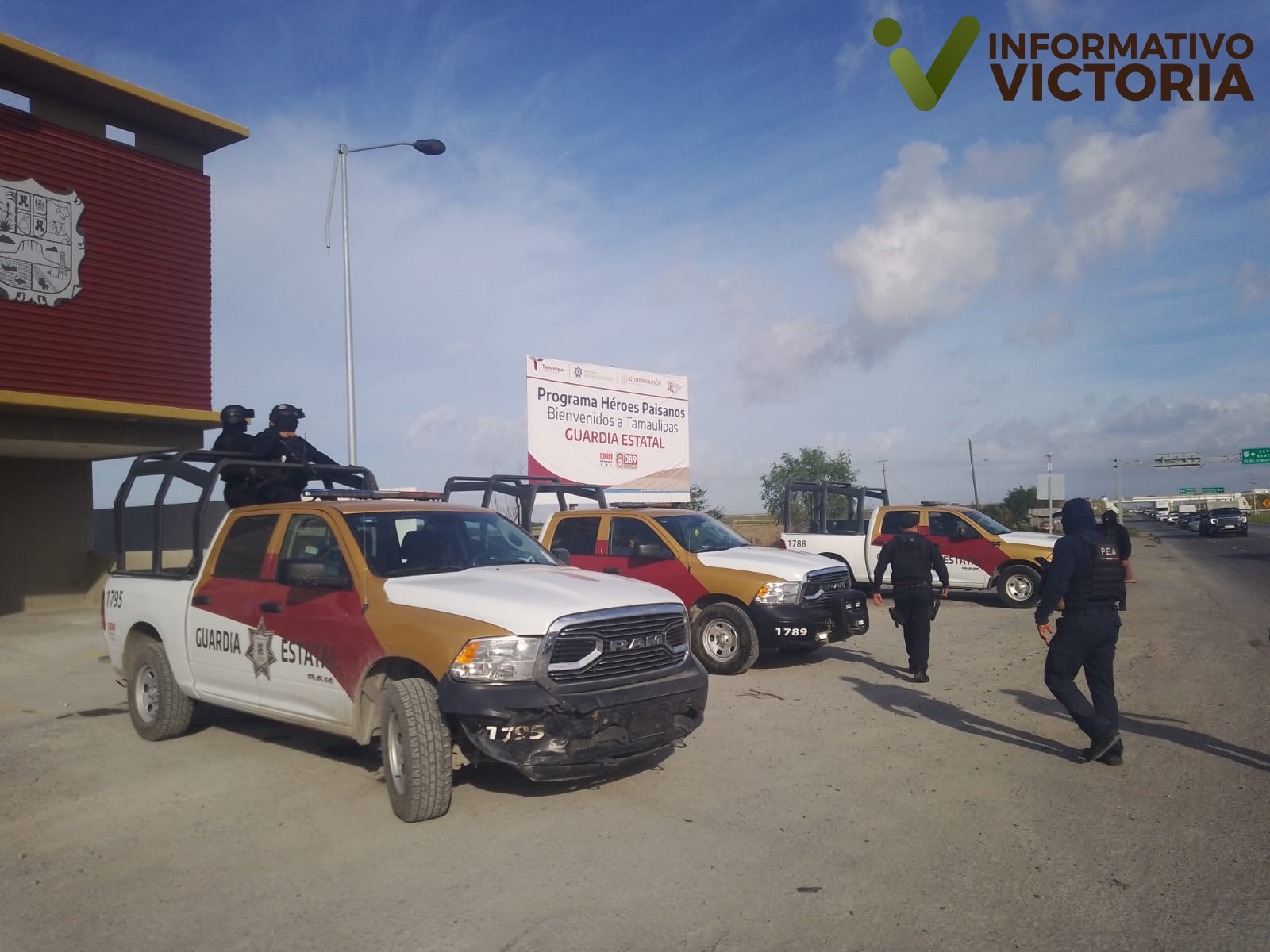 Guardia Estatal brinda seguridad a Caravana Migrante