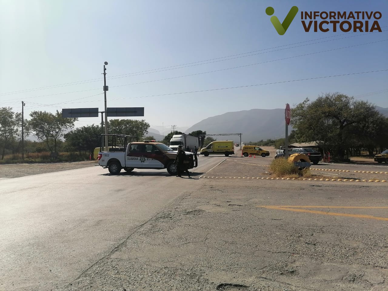 Circulación cerrada en Carretera Rumbo Nuevo por traslado de calderas