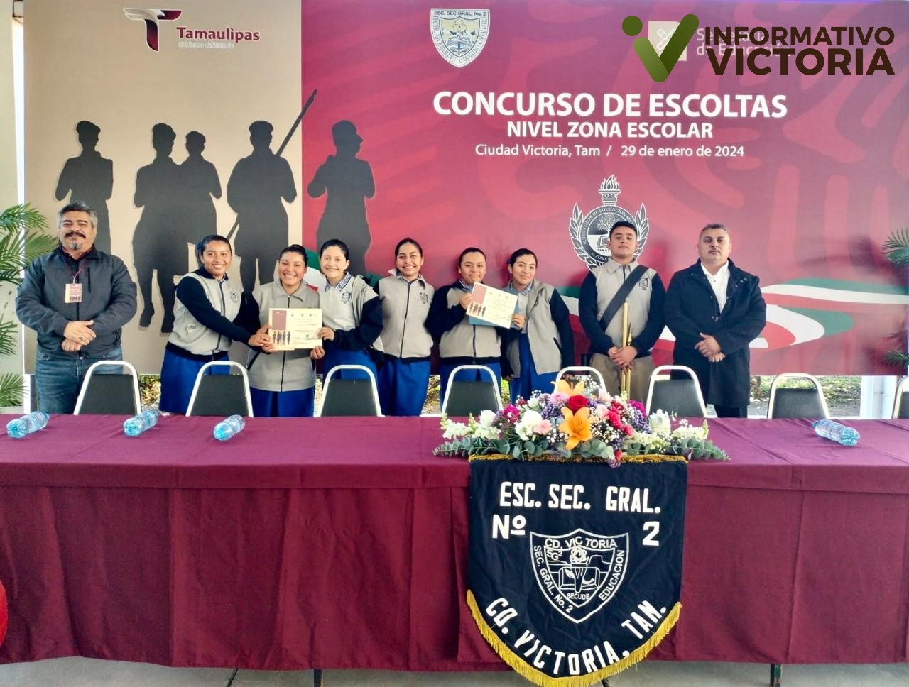 Tercer Lugar para Secundaria General N° 6  “Profr. Rigoberto Castillo Mireles”