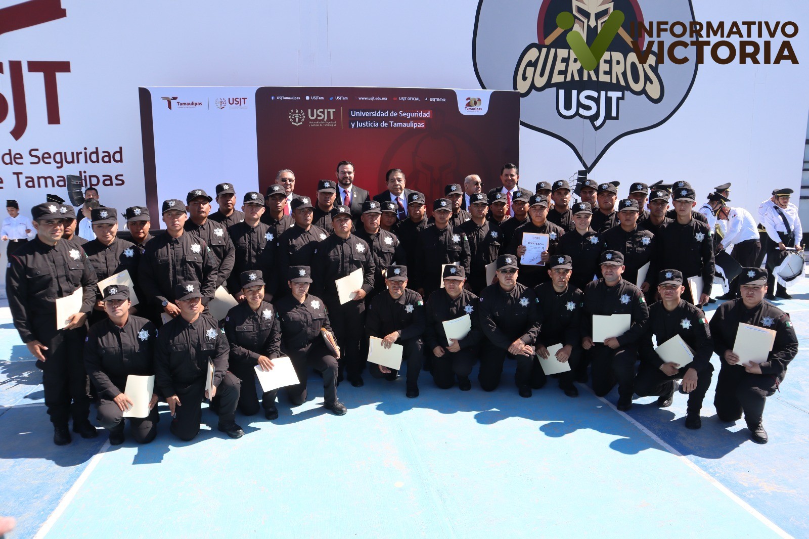 Egresan de la USJT 43 cadetes que se incorporan a la Guardia Estatal