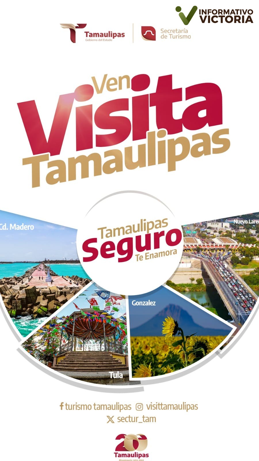 Tamaulipas invita a disfrutar el primer fin de semana largo del 2024