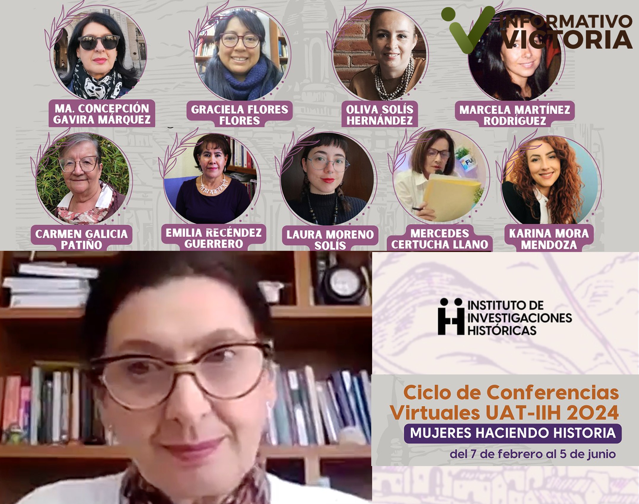 Inaugura UAT conferencias virtuales “Mujeres Haciendo Historia»