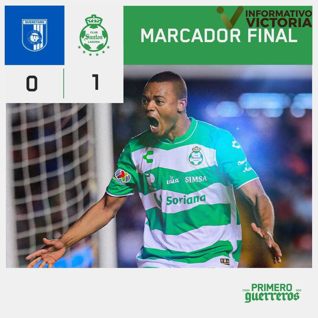 Santos vence a Querétaro y logra su segundo triunfo consecutivo
