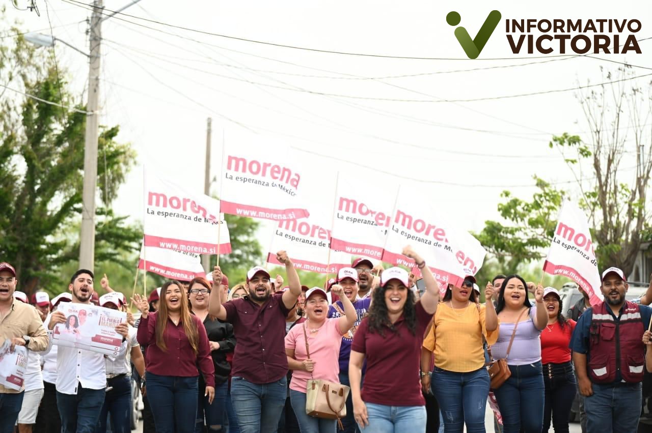 Valle de Casa Blanca en Matamoros respalda a Olga Sosa y JR de Morena al Senado