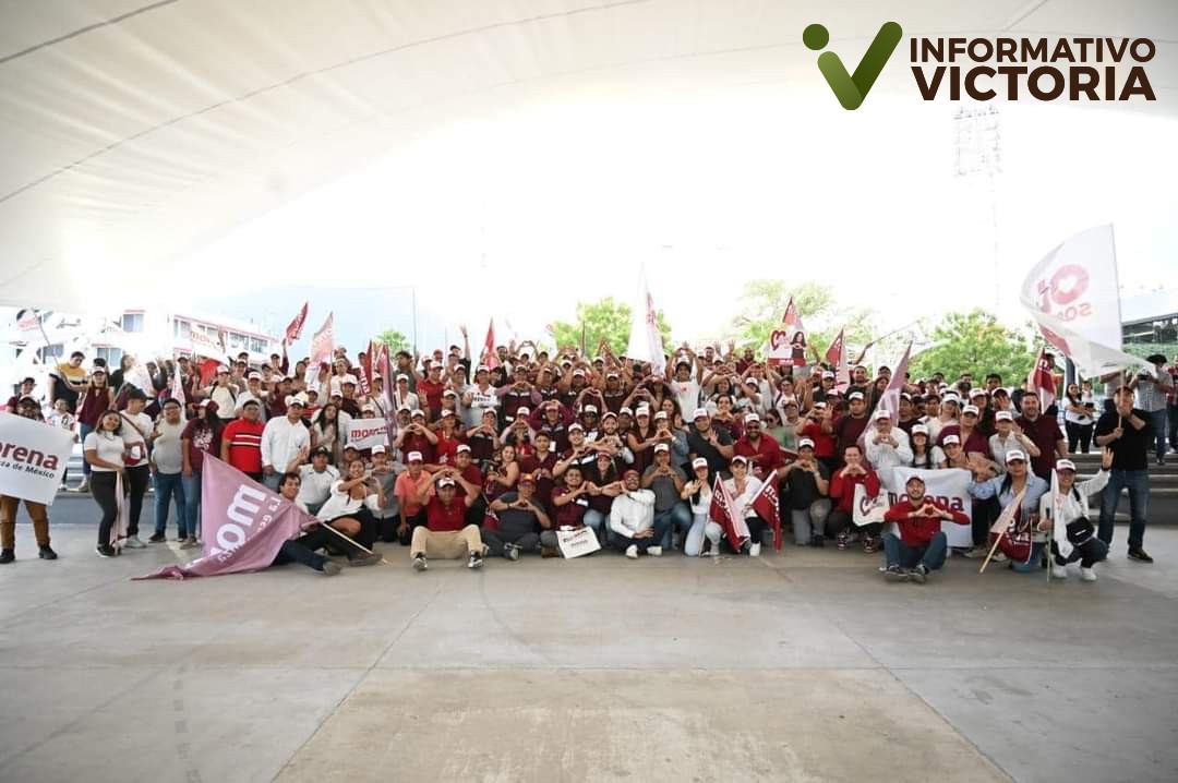 Olga Sosa en Ciudad Victoria es respaldada  por la fuerza y entusiasmo de la juventud