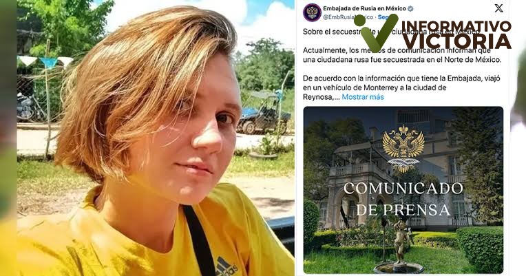 Rescatan a ciudadana rusa secuestrada en Tamaulipas