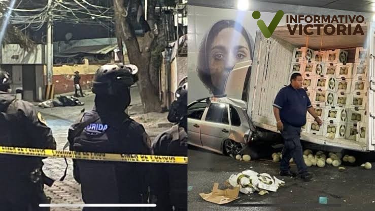 Mujer es asesinada a balazos por su pareja en calles de la CDMX.