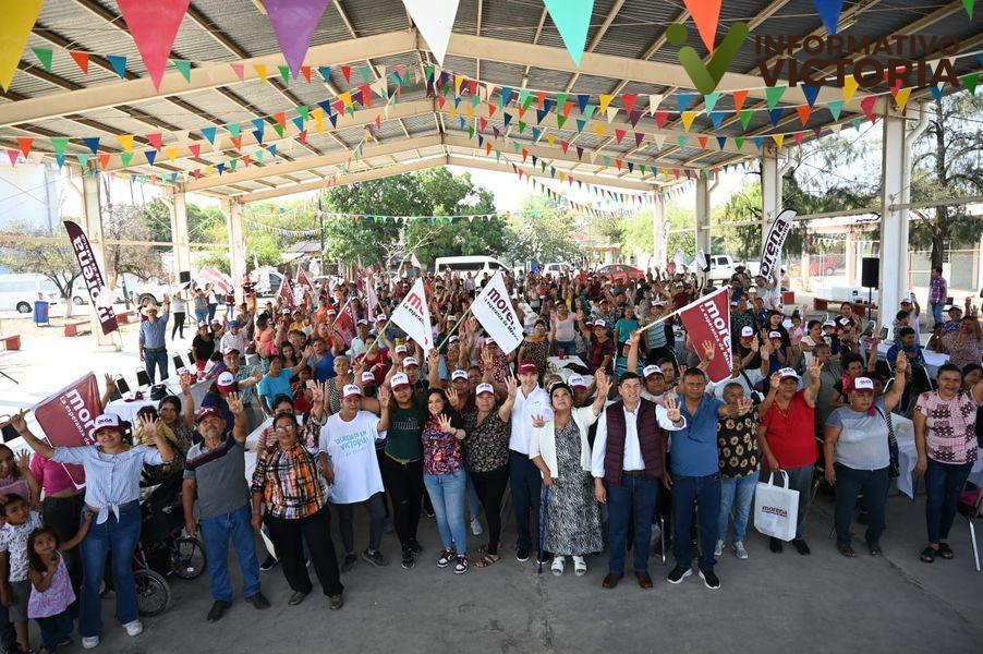 Ejidos de Victoria refrendan apoyo a Morena: Olga Sosa.